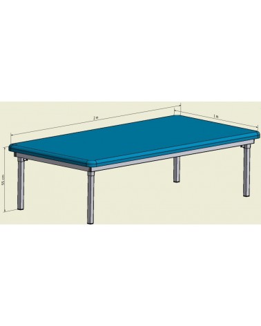 Table Bobath Fixe 2 M x 1 M
