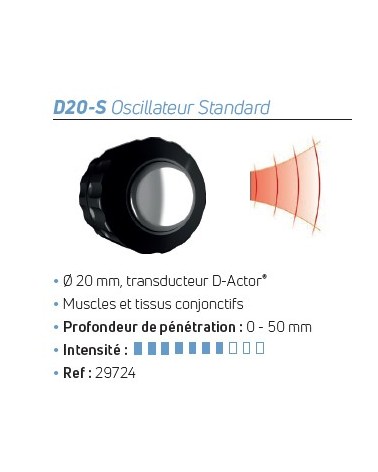 Transducteur D-Actor® D20-S Oscillateur Standard
